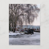 WINTER CANAL BRIEFKAART (Voorkant)