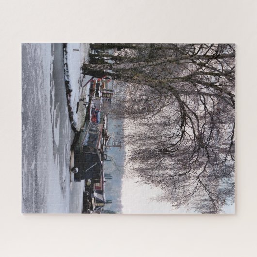 WINTER CANAL LEGPUZZEL (Horizontaal)