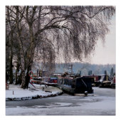 WINTER CANAL POSTER (Voorkant)