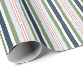 Winter Candy Stripe-cadeauverpakking Cadeaupapier (Rol Hoek)