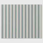 Winter Candy Stripe Gift Wrap Cadeaupapier (Vlak)