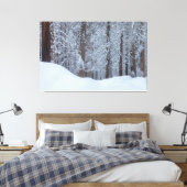 Winter Canvas Afdruk (Insitu (Slaapkamer))