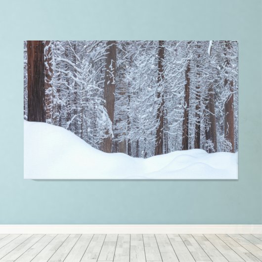 Winter Canvas Afdruk (Insitu (Houten vloer))