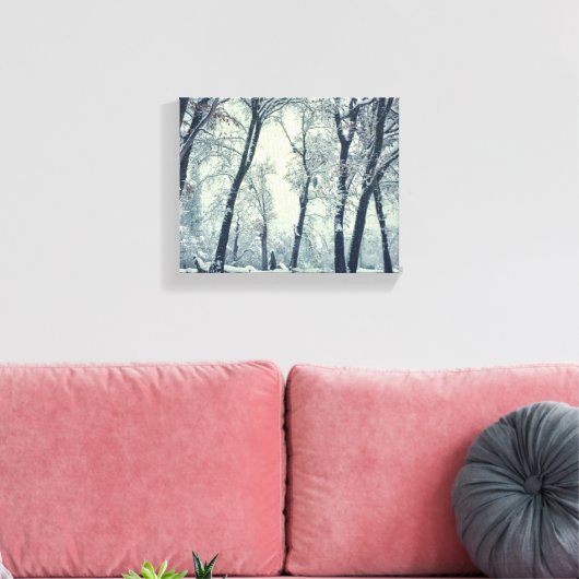 Winter Canvas Afdruk (Insitu (Woonkamer))
