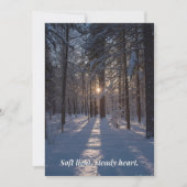 Winter Card Feestdagenkaart (Voorkant)