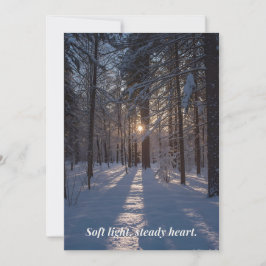 Winter Card Feestdagenkaart