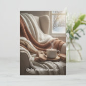 Winter Card Feestdagenkaart (Staand voorkant)