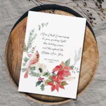 Winter Cardinaal Red Poinsettias Greenery Wreath