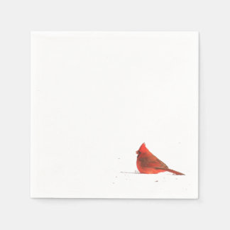 Winter Cardinal Napkin Servet