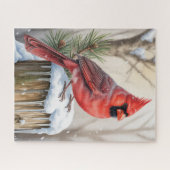 Winter Cardinal Puzzel (Horizontaal)
