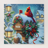 Winter Cardinal Puzzel (Verticaal)