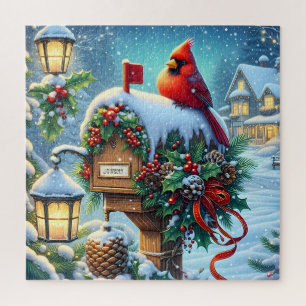 Winter Cardinal Puzzel