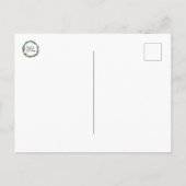 Winter Cardinals Postcard Briefkaart (Achterkant)