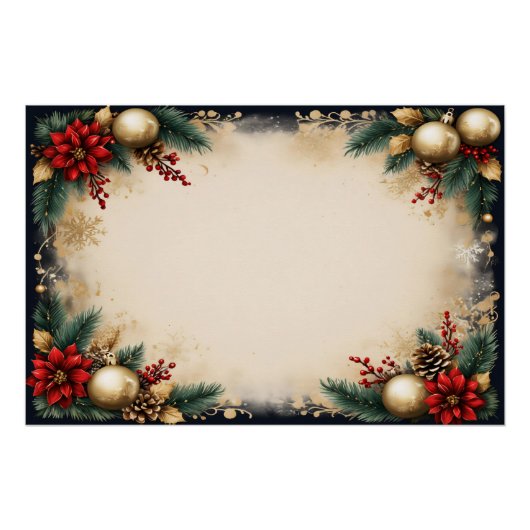Winter Carol Perfect Poster (Voorkant)