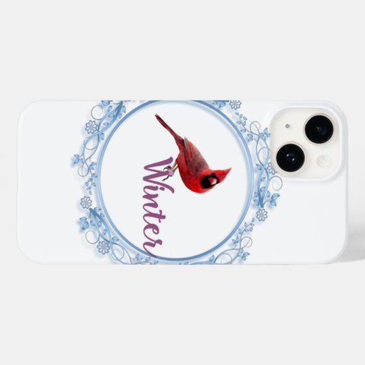 Winter Case-Mate iPhone Case (Achterkant (horizontaal))