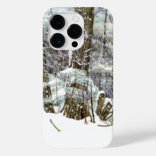 Winter Case-Mate iPhone Case (Achterkant)