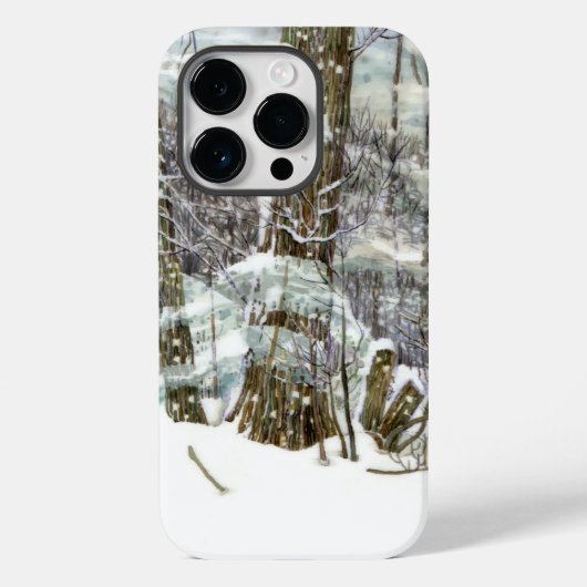 Winter Case-Mate iPhone Case (Achterkant)