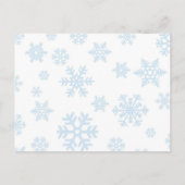 Winter Cat - Je bent uitgenodigd! Briefkaart (Achterkant)