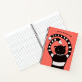 Winter Cat Lover Notitieboek (Binnen)