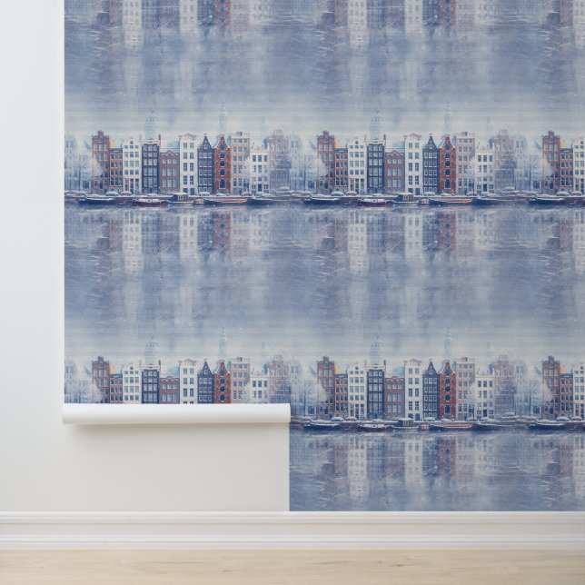 Winter Celebrations in Amsterdam Behang (Applicatie)