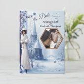 Winter Celebrations in Amsterdam Kaart (Staand voorkant)