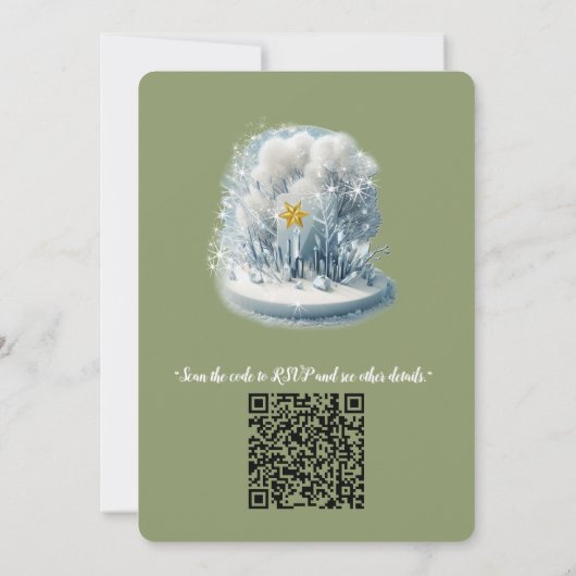 Winter Celebrations in Amsterdam Kaart (Achterkant)