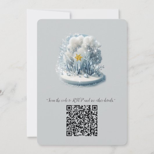 Winter Celebrations in Amsterdam Kaart (Achterkant)