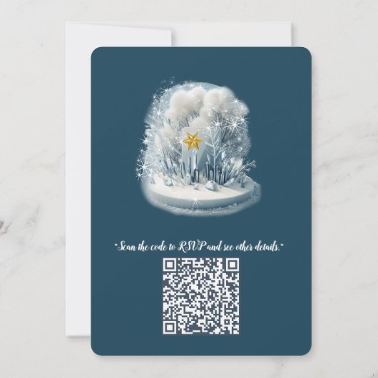 Winter Celebrations in Amsterdam Kaart (Achterkant)