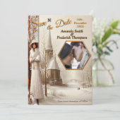 Winter Celebrations in Amsterdam Kaart (Staand voorkant)