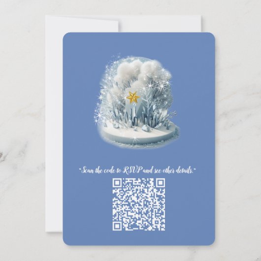 Winter Celebrations in Amsterdam Kaart (Achterkant)