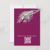 Winter Celebrations in Amsterdam RSVP Kaartje (Achterkant)