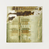 Winter Celebrations in the Snow, with Kittens Wandkleed (Voorkant (horizontaal))