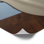 Winter Cello-druk Poster (Hoek)