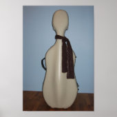 Winter Cello-druk Poster (Voorkant)