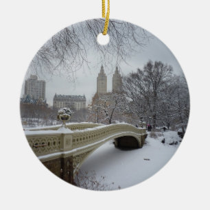 Winter - Central Park - New York City Keramisch Ornament