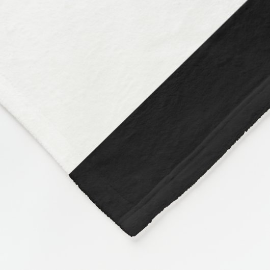 Winter Chic Red Deer Black + White Stripes Blanket Fleece Deken (Hoek)