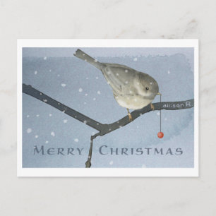 Winter Chickadee Briefkaart