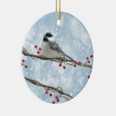 Winter Chickadee Ornament (Rechts)