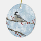 Winter Chickadee Ornament (Links)