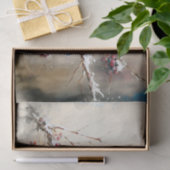 Winter Chickadees Tissuepapier (Geschenk)