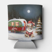 Winter Chihuahua Caravan Kerstavontuur Blikjeskoeler (Achterkant)