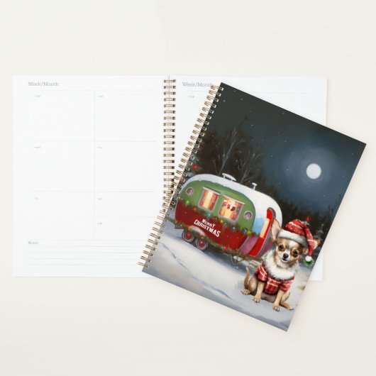 Winter Chihuahua Caravan Kerstavontuur Planner (Display)