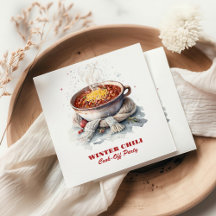 Winter Chili Kook-Off Feest | Feesttafel