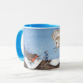 Winter Chimes Mok (Voorkant links)