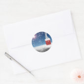 Winter Chimney-kerstseizoen Envelope Stickers (Envelop)
