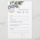 Winter Chinoiserie Bow adviseert bruid om wild te (Voorkant)