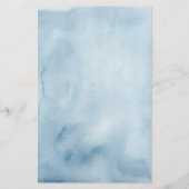 Winter Chinoiserie Bow adviseert bruid om wild te  (Achterkant)