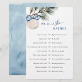 Winter Chinoiserie Bow zou ze liever spel (Voorkant / Achterkant)