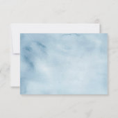 Winter Chinoiserie Lint Kerkaart Bedankkaart (Achterkant)