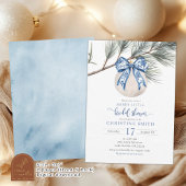 Winter Chinoiserie Merry Little Vrijgezellenfeest Kaart